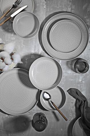 Kütahya Porselen Capri Moderna 24 Parça 6 Kişilik Yemek Takımı 883444 - Kütahya Porselen