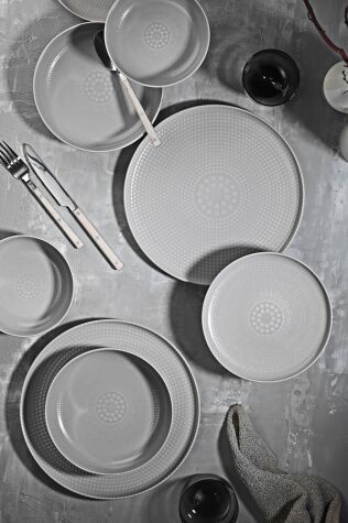 Kütahya Porselen Capri Moderna 24 Parça 6 Kişilik Yemek Takımı 883446 - Kütahya Porselen