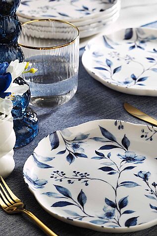 Kütahya Porselen Celeste 6 Parça 20 Cm Pasta Tabağı - Kütahya Porselen