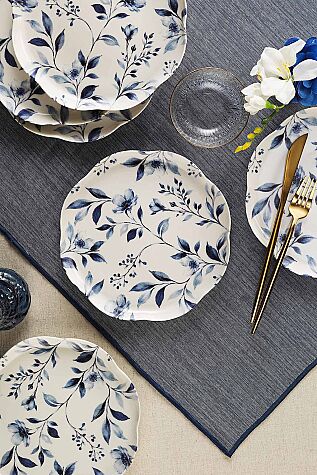 Kütahya Porselen Celeste 6 Parça 20 Cm Pasta Tabağı - Kütahya Porselen