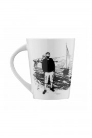Kütahya Porselen Centilmen Serisi Mug Bardak Yelken Tek Parça - Kütahya Porselen