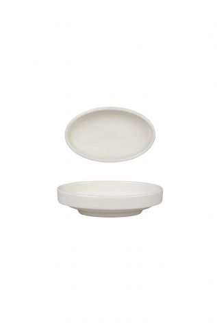 Kütahya Porselen Chef Taste Of 14 cm Oval Kase Krem - Thumbnail (1)