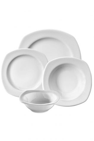 Kütahya Porselen Çisil 24 Parça 6 Kişilik Yemek Seti - Kütahya Porselen