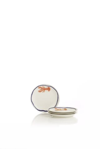 Kütahya Porselen Coastal Living 4 Parça 20 Cm Pasta Tabağı 924 - Kütahya Porselen