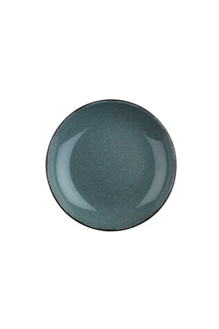 Kütahya Porselen Colorx Ts 21 Cm Çukur Tabak Pearl Mavi P01 - Kütahya Porselen