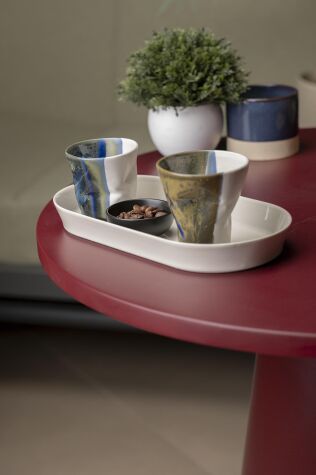 Kütahya Porselen Crash 2 Kişilik 4 Parça Kahve Seti - Kütahya Porselen