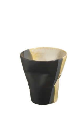 Kütahya Porselen Crash 2 Parça Espresso Kahve Takımı Siyah - Kahve - Kütahya Porselen