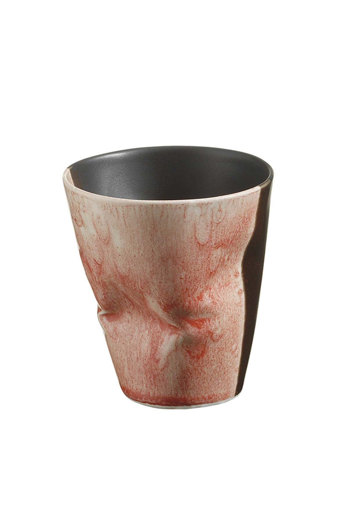 Kütahya Porselen Crash 2'li Mug Seti Kırmızı/Siyah
