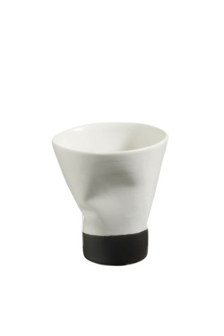 Kütahya Porselen Crash 2'li Mug Seti Krem/siyah - Thumbnail (1)