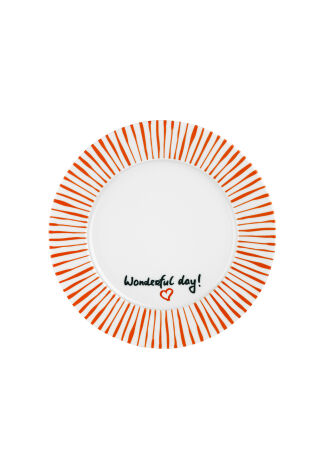 Kütahya Porselen Crimson Lines 8 Parça 2 Kişilik Kahvaltı Takımı - Kütahya Porselen