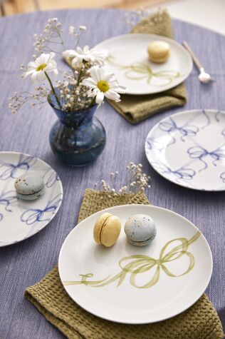 Kütahya Porselen Dolce 4 Parça 21 Cm Pasta Tabağı - Kütahya Porselen