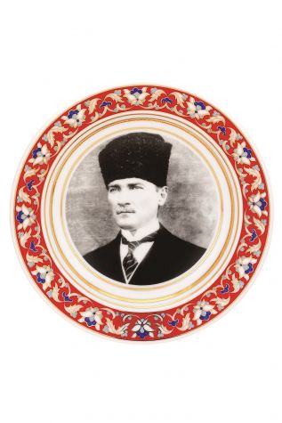 Kütahya Porselen Lenger 25 cm Duvar Tabağı Dekor No: 1881 - Kütahya Porselen