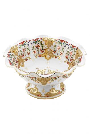 Kütahya Meyvelik 20 cm Dekor No:412 - KÜTAHYA PORSELEN