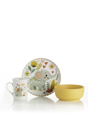 Kütahya Porselen Elejoy 3 Parça Mama Takımı - Kütahya Porselen