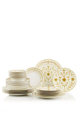 Kütahya Porselen Flora 24 Parça 6 Kişilik Yemek Takımı 128 - Kütahya Porselen
