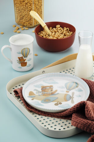 Kütahya Porselen FlyBear 3 Parça Mama Takımı - Kütahya Porselen