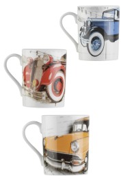 Kütahya Porselen Forest 3 Kişilik Mug Seti 12185 - Kütahya Porselen