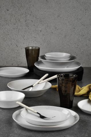 Kütahya Porselen Forza 24 Parça 6 Kişilik İona Yemek Takımı - Kütahya Porselen