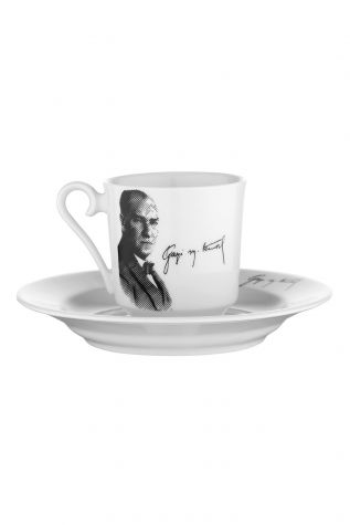 Kütahya Porselen Atatürk Kahve Takımı 10429 - Thumbnail (1)