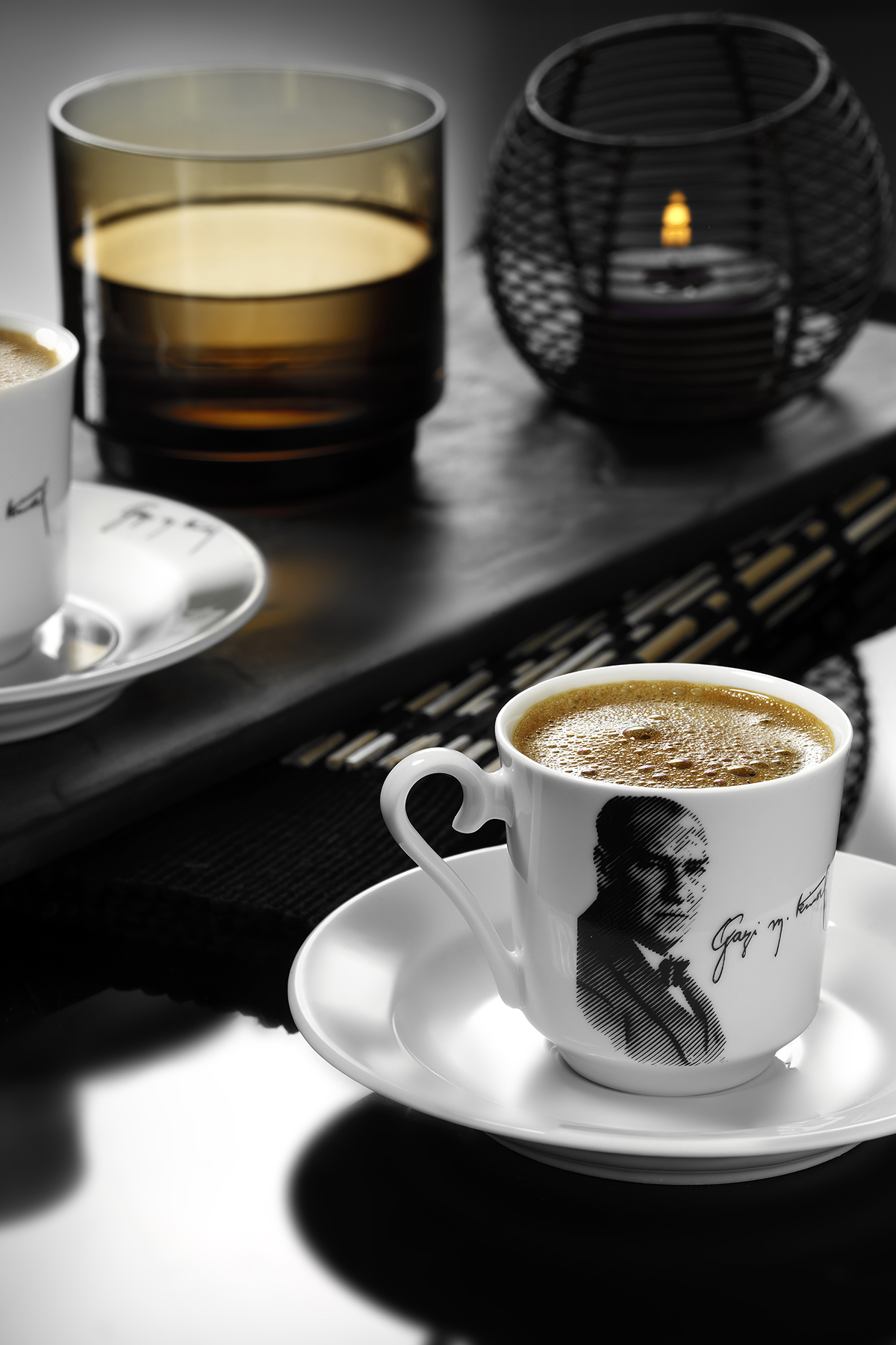 Kütahya Porselen Atatürk Kahve Takımı 10429