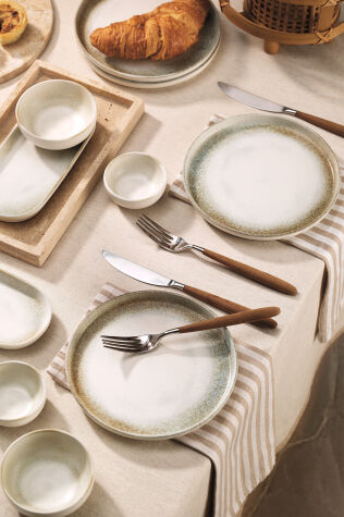 Kütahya Porselen Grow 10 Parça 4 Kişilik Kahvaltı Takımı - Kütahya Porselen