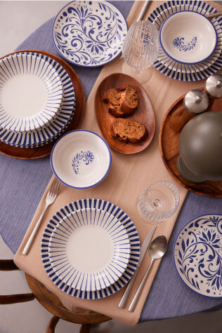 Kütahya Porselen Hera 24 Parça 6 Kişilik Yemek Takımı - Kütahya Porselen