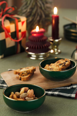 Kütahya Porselen Holyday 2 Parça 10 Cm Kase Yeşil - Kütahya Porselen