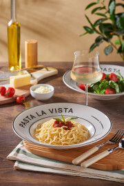 Kütahya Porselen Home Chef 2 Parça 27 Cm Spaghetti Tabağı - Kütahya Porselen