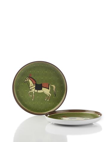 Kütahya Porselen Kadim 2 Parça 19 Cm Pasta Tabağı - Kütahya Porselen