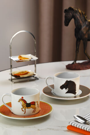 Kütahya Porselen Kadim 4 Parça 2 Kişilik Çay Takımı - Kütahya Porselen