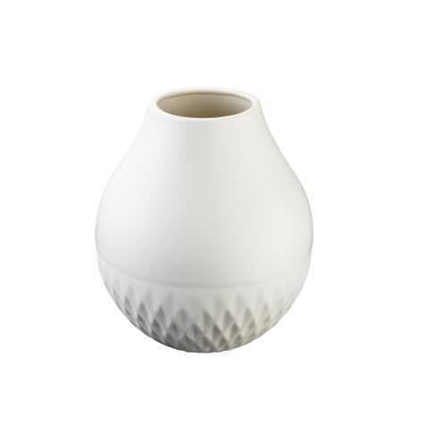 Kütahya Porselen Kristal 26 Cm Geniş Vazo - Kütahya Porselen