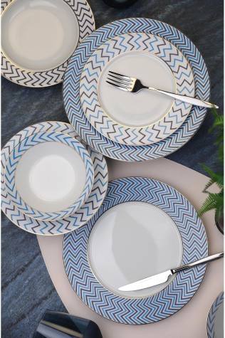 Kütahya Porselen Leonberg 24 Parça 6 Kişilik Yemek Takımı 12578 - Kütahya Porselen