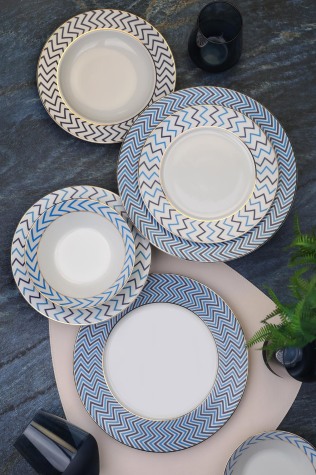 Kütahya Porselen Leonberg 24 Parça 6 Kişilik Yemek Takımı 12578 - Kütahya Porselen