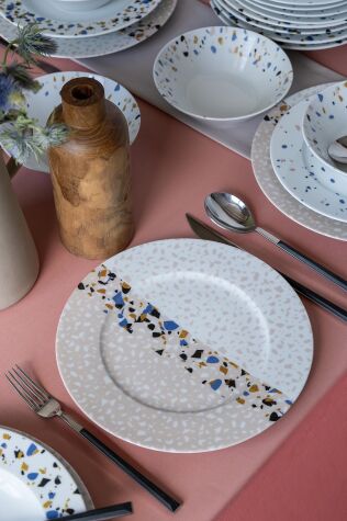 Kütahya Porselen Leonberg 24 Parça 6 Kişilik Yemek Takımı 885692 - Kütahya Porselen