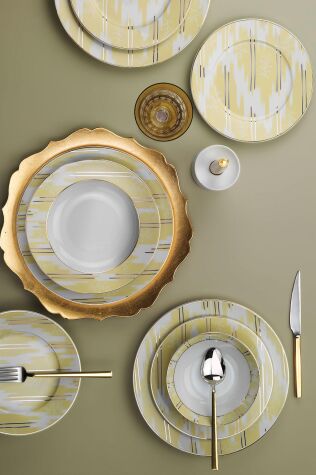 Kütahya Porselen Leonberg 24 Parça 6 Kişilik Yemek Takımı 10563 - Kütahya Porselen