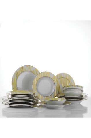 Kütahya Porselen Leonberg 24 Parça 6 Kişilik Yemek Takımı 10563 - Kütahya Porselen