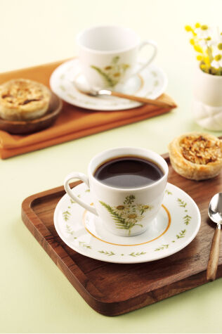 Kütahya Porselen Bellis 4 Parça 2 Kişilik Çay Takımı - Kütahya Porselen