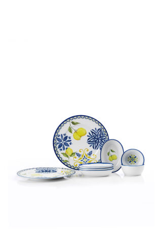 Kütahya Porselen Limonatta 8 Parça 2 Kişilik Kahvaltı Takımı - Kütahya Porselen
