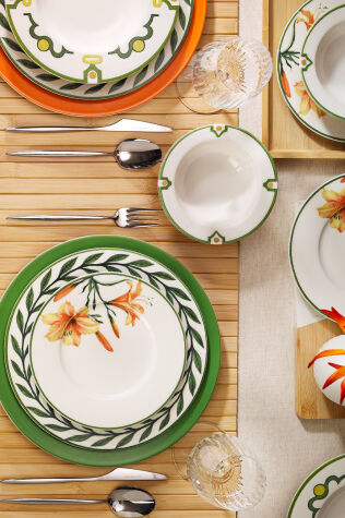 Kütahya Porselen Liva 26 Parça 6 Kişilik Yemek Takımı - Kütahya Porselen