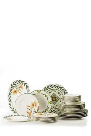 Kütahya Porselen Liva 26 Parça 6 Kişilik Yemek Takımı - Kütahya Porselen