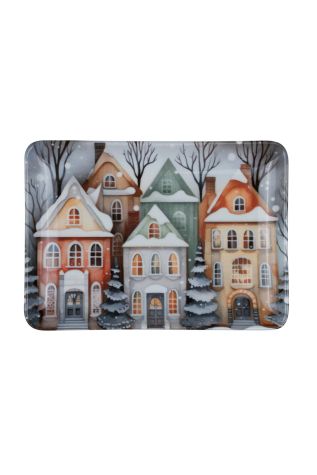 Kütahya Porselen Magicland 18x13 2 Parça Düz Tabak - Kütahya Porselen