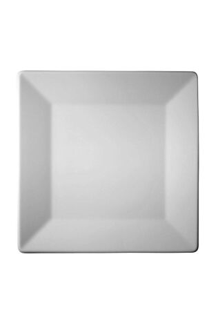 Kütahya Porselen Maya 17X17 cm. Düz Tabak Dekorsuz - Kütahya Porselen