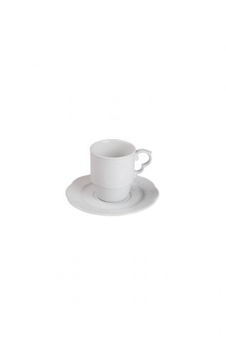 Kütahya Porselen - Kütahya Porselen 2 Parça Menuet Latte Seti 1