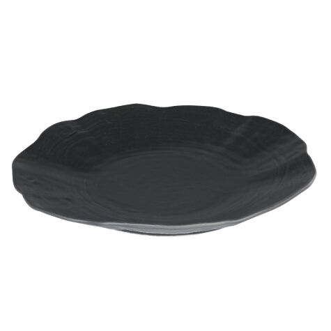 Kütahya Porselen Mezolit 28 Cm Düz Tabak Siyah P243 - Kütahya Porselen