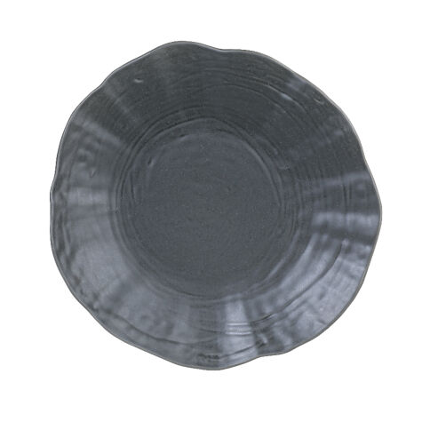 Kütahya Porselen Mezolit 28 Cm Düz Tabak Siyah P243 - Kütahya Porselen