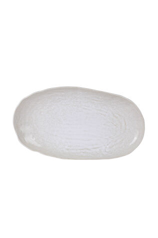 Kütahya Porselen Mezolit 34 Cm Kayık Tabak / Antiq - Kütahya Porselen