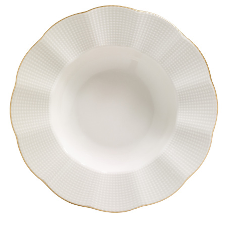 Kütahya Porselen Milena 24 Parça 6 Kişilik Yemek Takımı Altın File - Kütahya Porselen