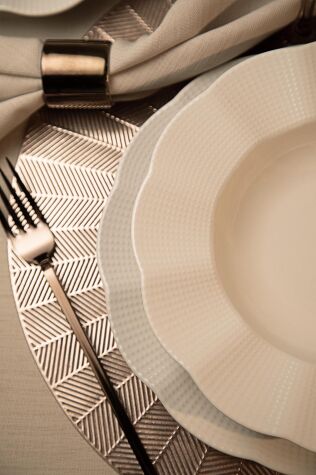 Kütahya Porselen Milena 26 Parça 6 Kişilik Yemek Takımı - Kütahya Porselen