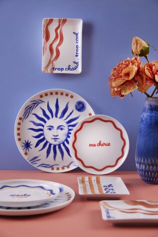 Kütahya Porselen Ma Cherie 12 Parça 4 Kişilik Servis Seti - Kütahya Porselen