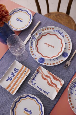 Kütahya Porselen Ma Cherie 12 Parça 4 Kişilik Servis Seti - Kütahya Porselen